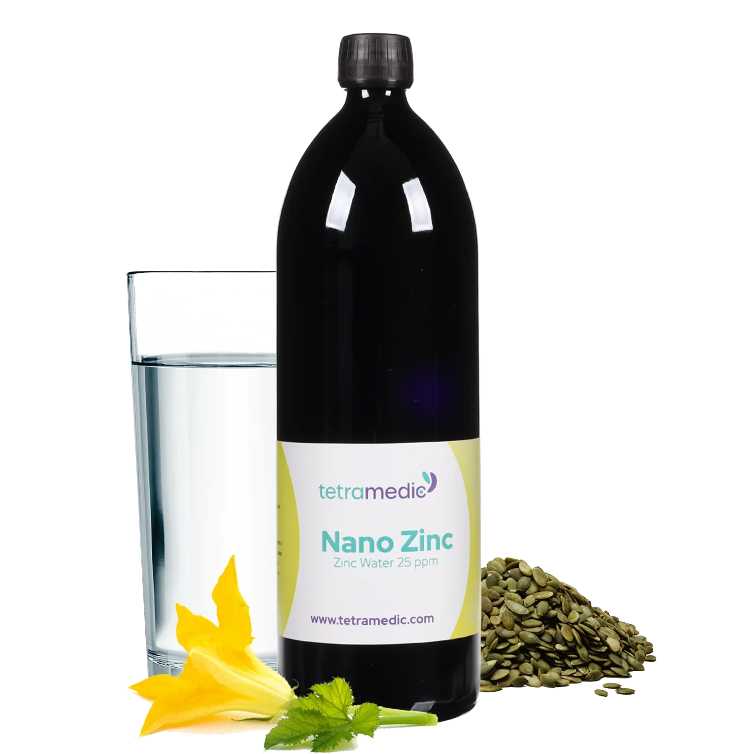 Nano Zinc | Colloidal Zinc (25ppm)