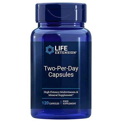 Two-Per-Day Capsules – Multivitamine & Mineralen – 120 Capsules